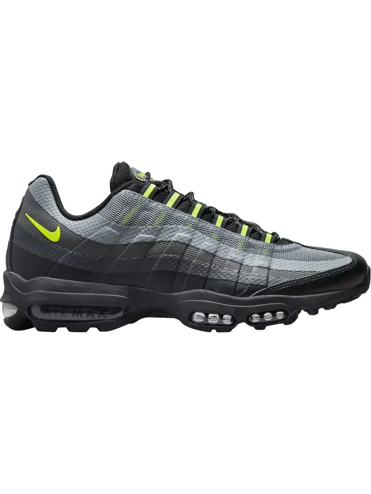 Кроссовки Air Max 95 Ultra 'Iron Grey Volt' — изображение 1 из 1, серый