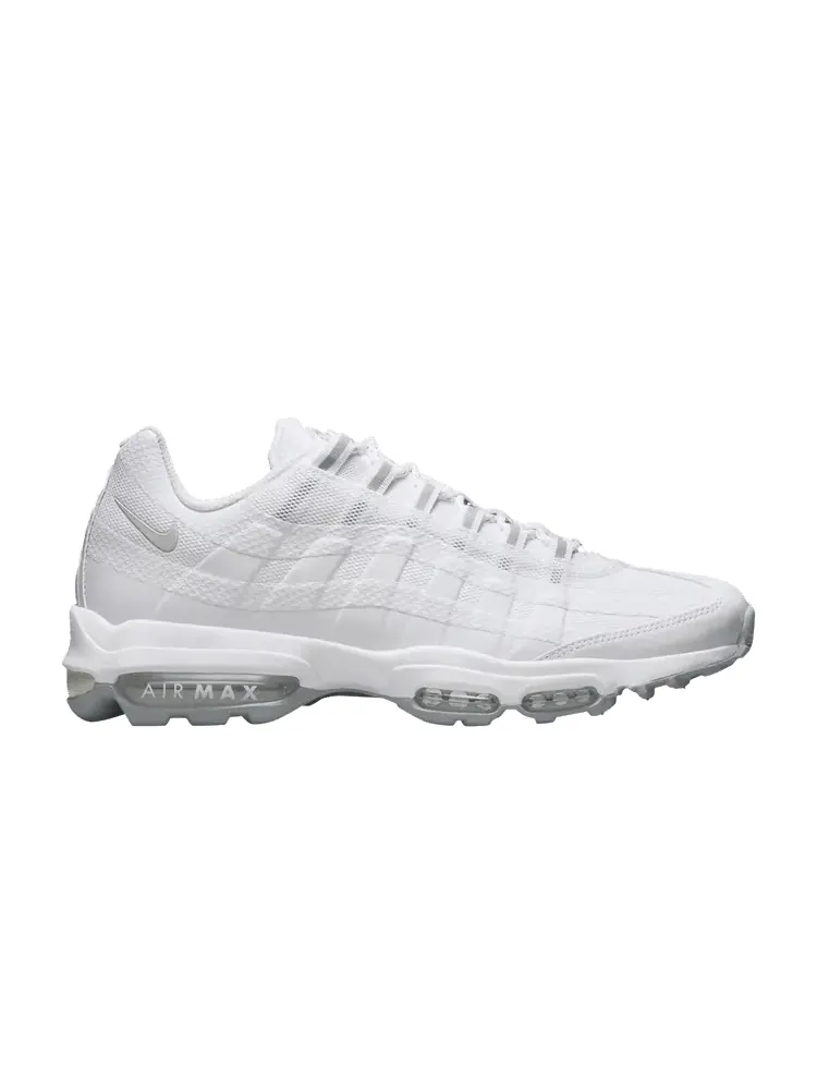 Кроссовки Nike Air Max 95 Ultra 'White Wolf Grey' — изображение 1 из 1, белый/серый