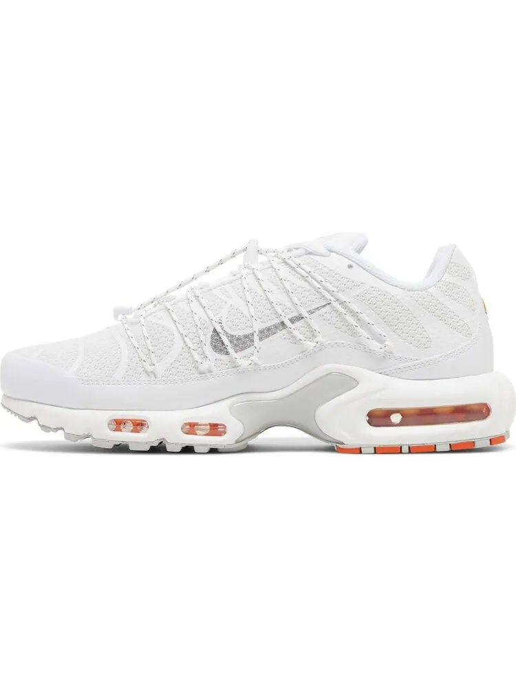 Кроссовки Air Max Plus Utility 'White Safety Orange' — изображение 3 из 4, белый