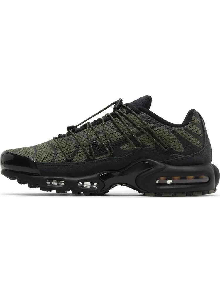 Кроссовки Air Max Plus Utility 'Medium Olive' — изображение 3 из 4, зеленый