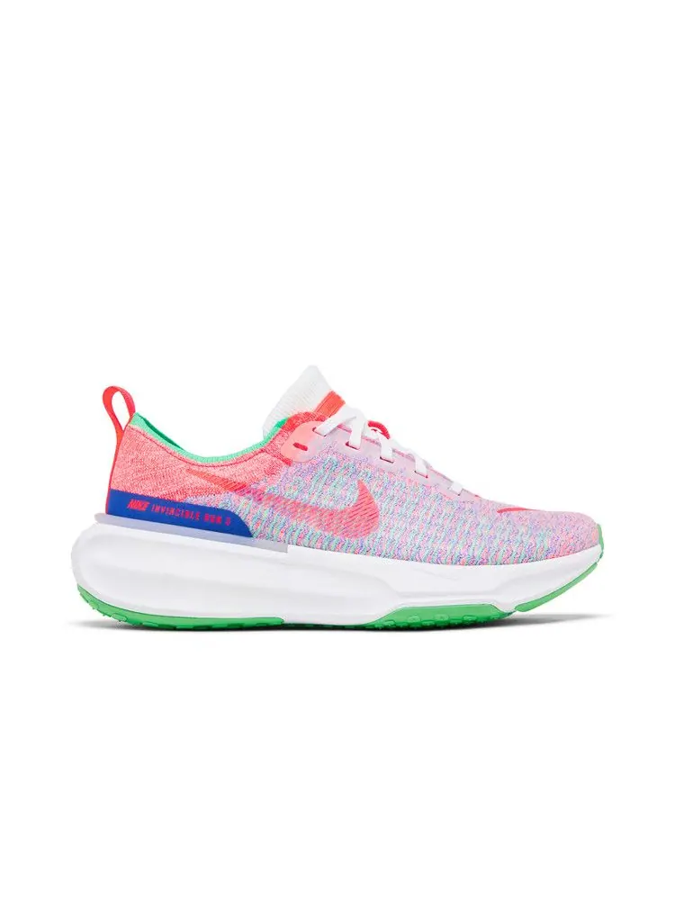 Кроссовки Nike Wmns ZoomX Invincible 3 'White Hot Punch' — изображение 2 из 9, белый/синий/оранжевый