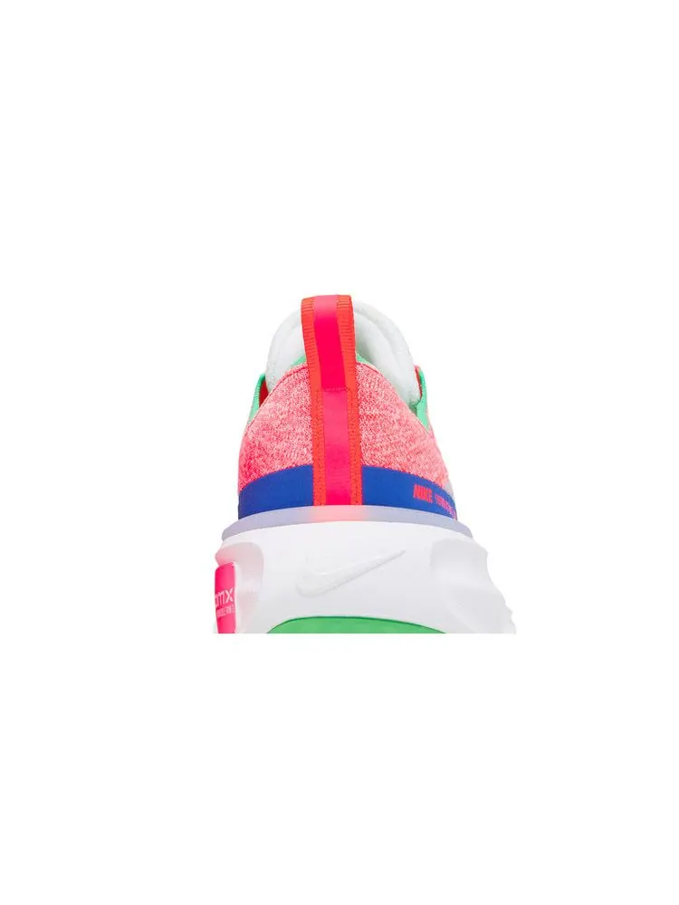 Кроссовки Nike Wmns ZoomX Invincible 3 'White Hot Punch' — изображение 8 из 9, белый/синий/оранжевый