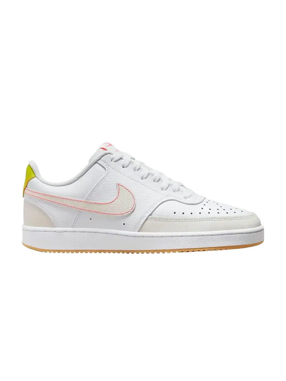 Кроссовки Nike Wmns Court Vision 1 Low — изображение 1 из 1, белый//яркий