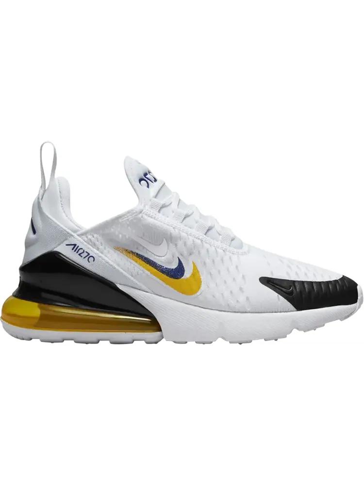 Кроссовки Air Max 270 GS 'Multi-Swoosh - White University Gold' — изображение 1 из 1, белый