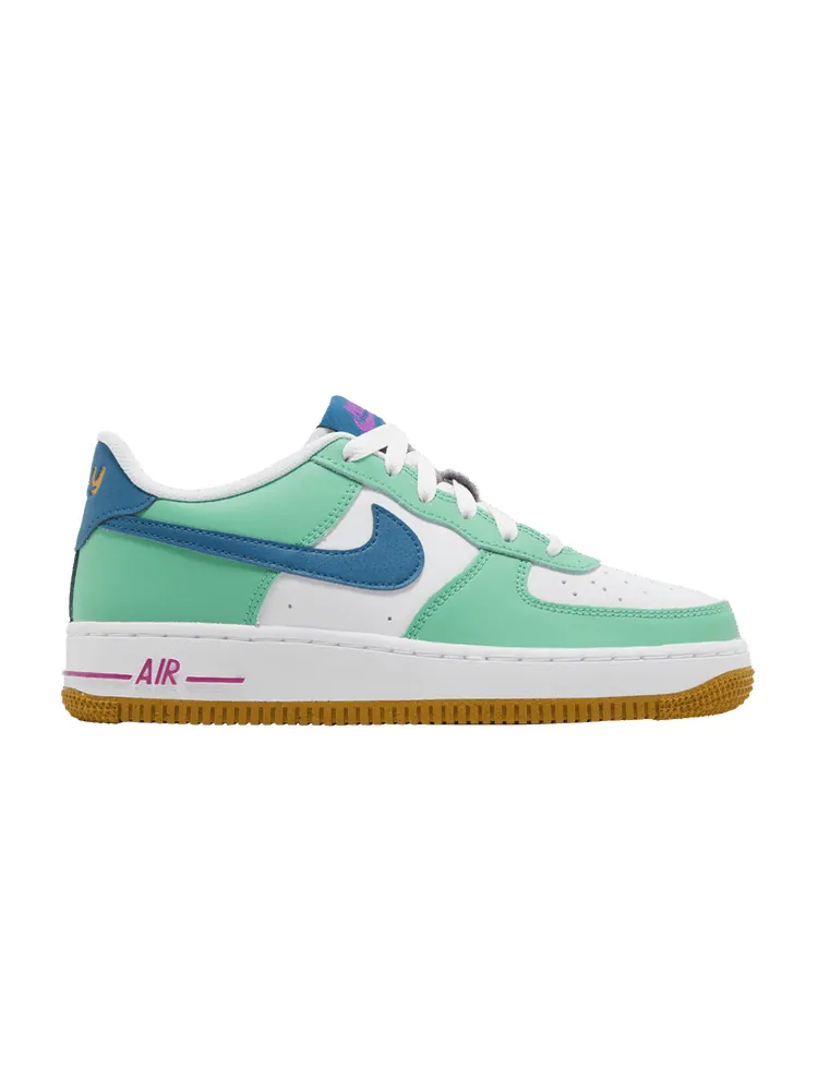 Кроссовки Nike Air Force 1 LV8 GS 'White Spring Green' — изображение 1 из 9