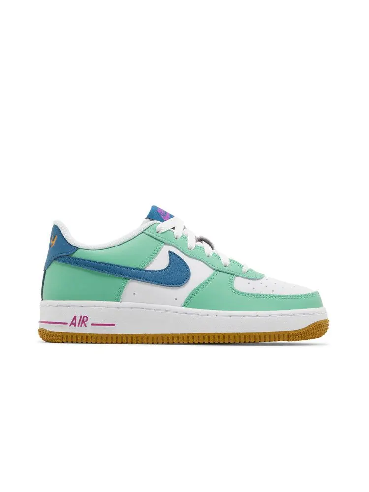 Кроссовки Nike Air Force 1 LV8 GS 'White Spring Green' — изображение 2 из 9
