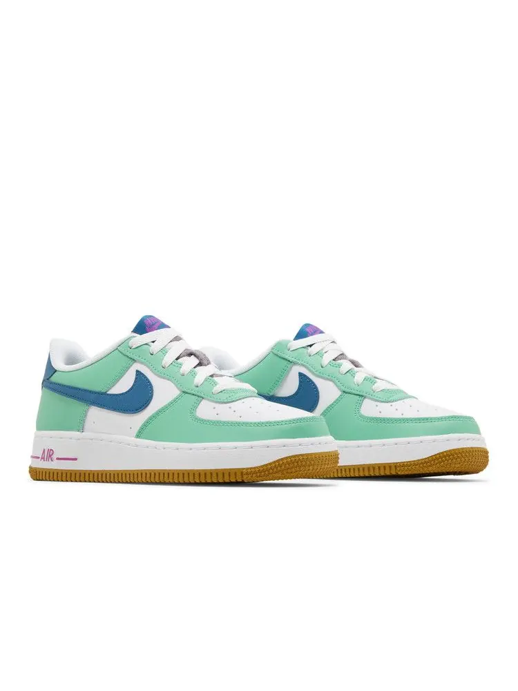 Кроссовки Nike Air Force 1 LV8 GS 'White Spring Green' — изображение 9 из 9
