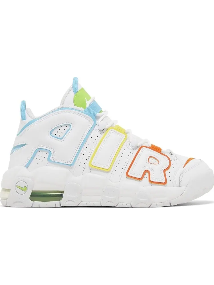 Кроссовки Air More Uptempo GS 'White Rainbow' — изображение 1 из 4, мульти