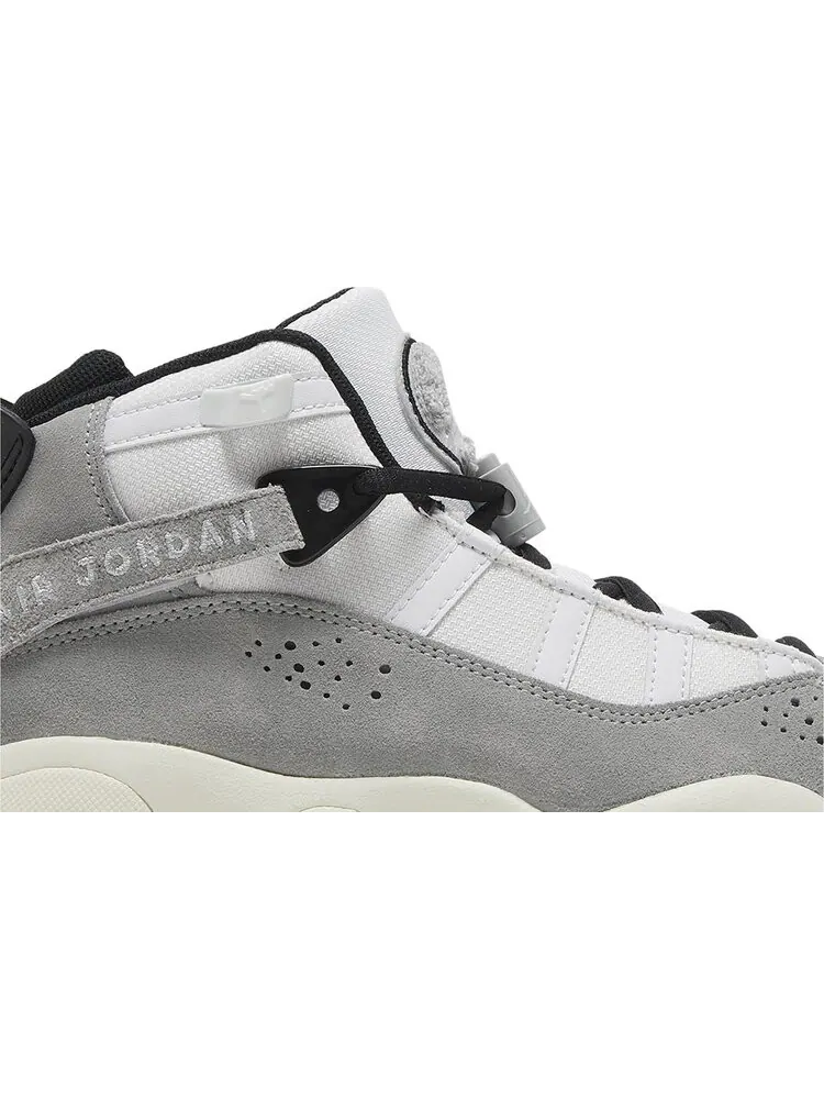 Кроссовки Jordan 6 Rings GS 'Light Smoke Grey' — изображение 2 из 4, серый