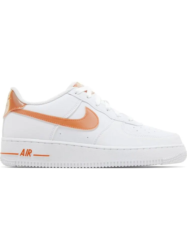Кроссовки Air Force 1 Next Nature GS 'Safety Orange Lenticular' — изображение 1 из 4, белый