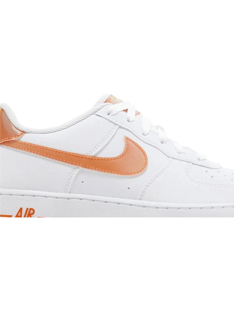 Кроссовки Air Force 1 Next Nature GS 'Safety Orange Lenticular' — изображение 2 из 4, белый
