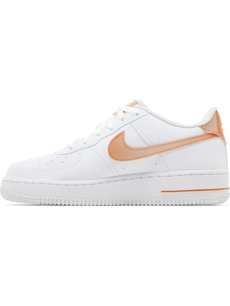 Кроссовки Air Force 1 Next Nature GS 'Safety Orange Lenticular' — изображение 3 из 4, белый