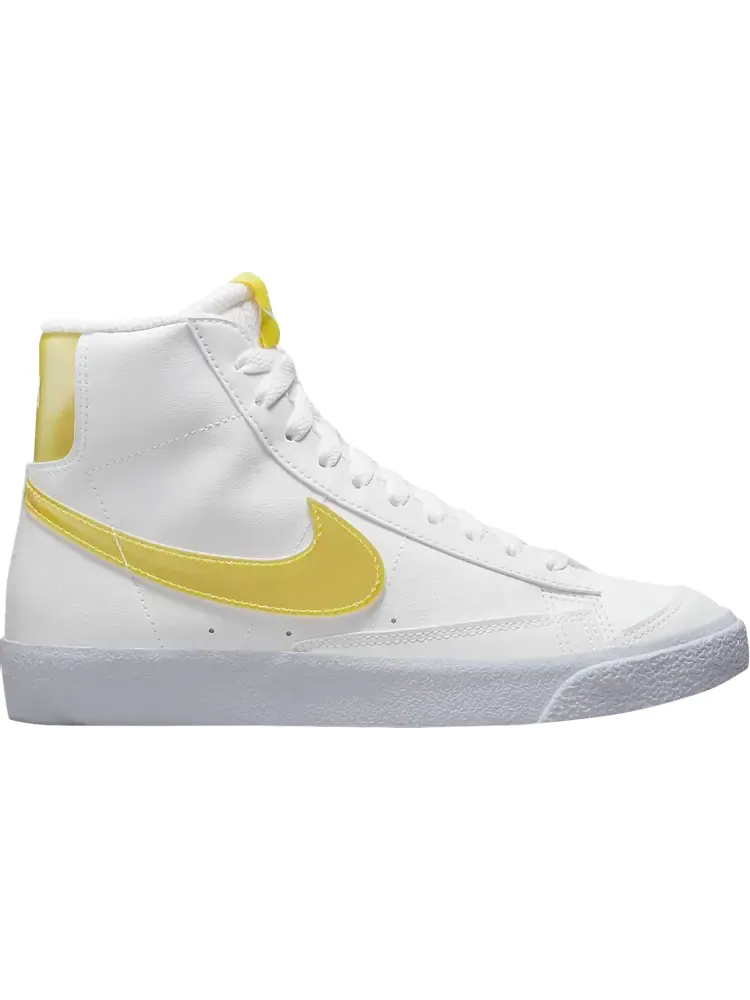 Кроссовки Blazer Mid Next Nature GS 'Citron Tint Lenticular' — изображение 1 из 1, белый