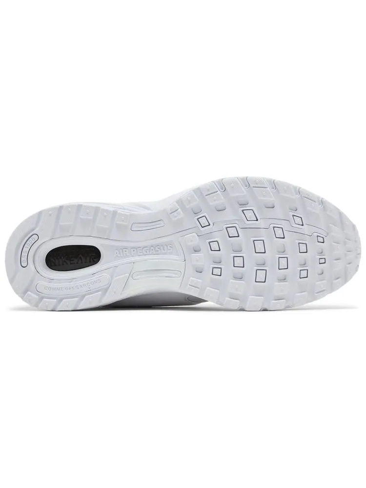 Кроссовки Nike Comme des Garçons Homme Plus x Air Pegasus 2K5 'White' — изображение 4 из 8, белый