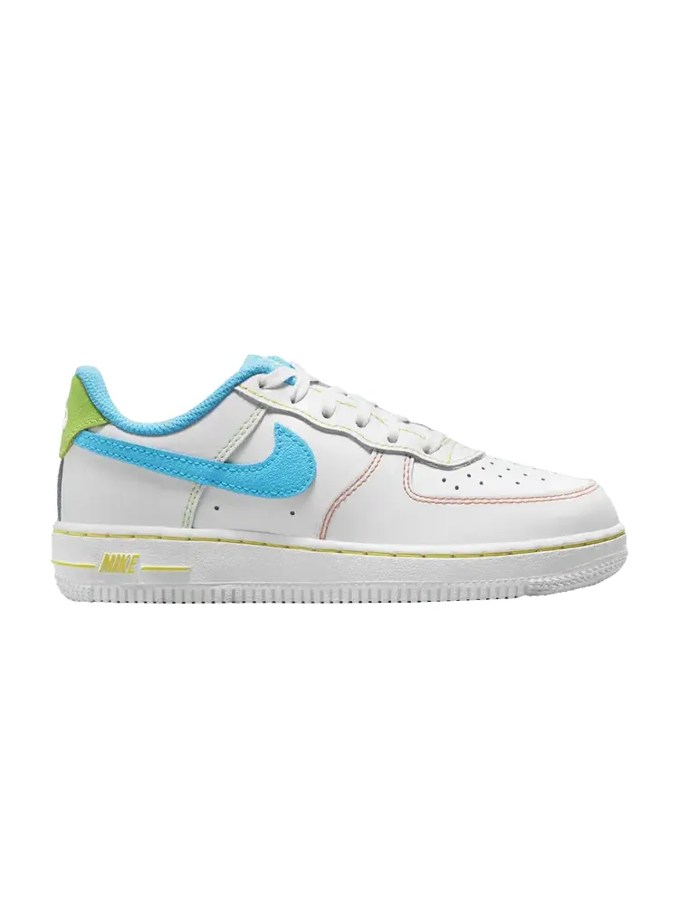 Кроссовки Nike Force 1 Low PS 'Rainbow Stitch' — изображение 1 из 1, белый