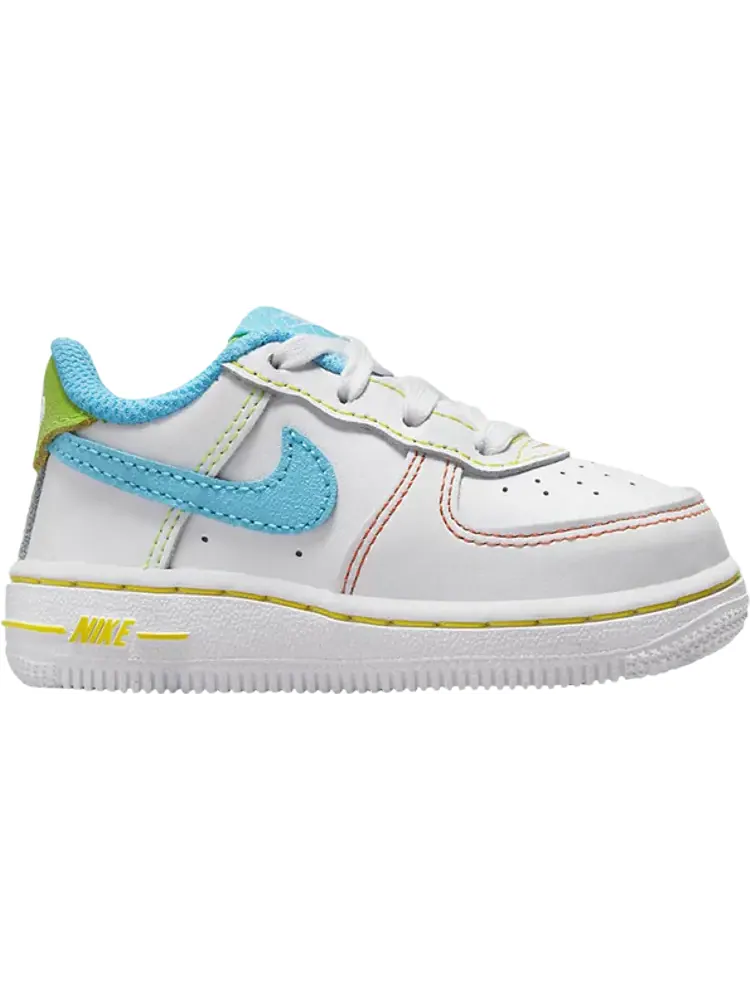 Кроссовки Force 1 LV8 TD 'Rainbow Stitch' — изображение 1 из 1, белый