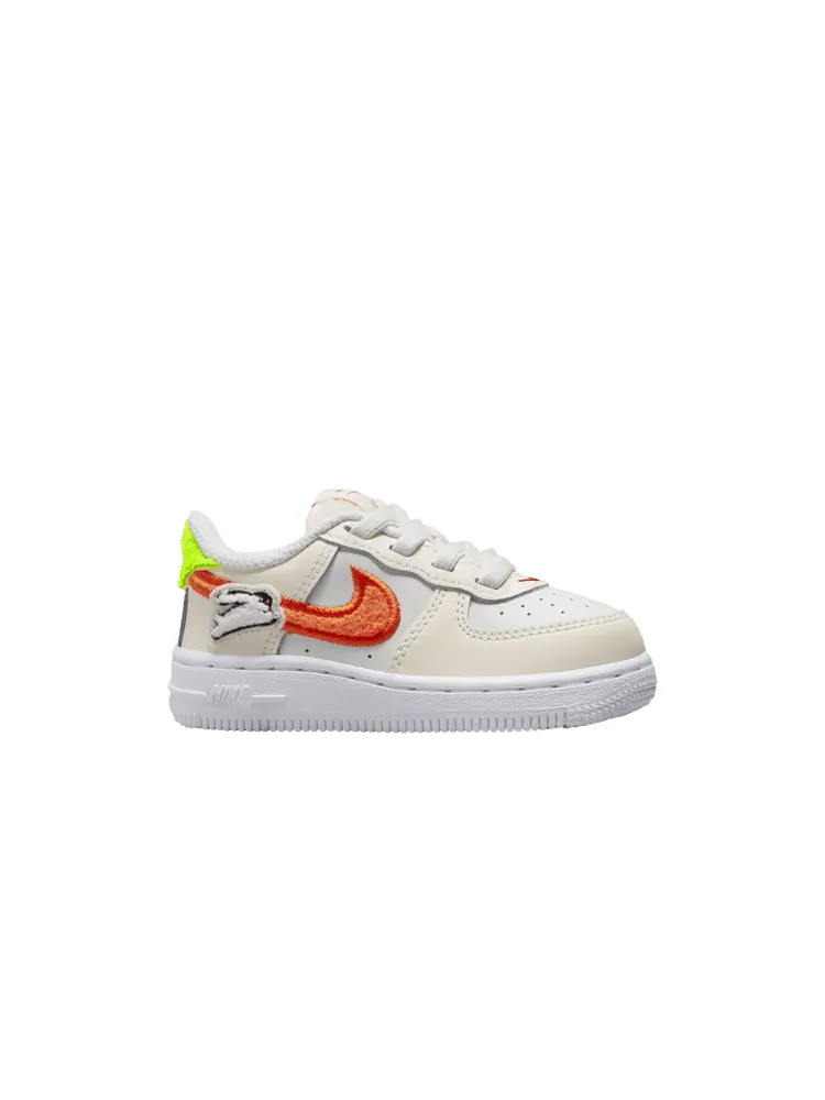 Кроссовки Nike Force 1 LV8 TD 'Year of The Rabbit' — изображение 1 из 1, белый/белый//оранжевый