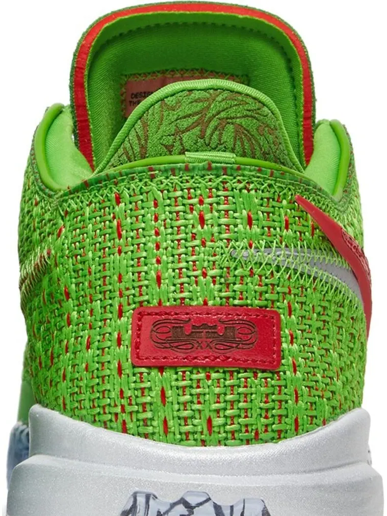Кроссовки Nike LeBron 20 'Stocking Stuffer' — изображение 7 из 8, зеленый