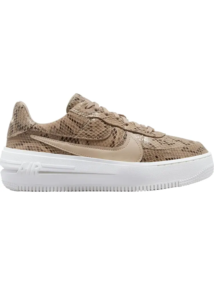 Кроссовки Wmns Air Force 1 PLT.AF.ORM 'Snakeskin' — изображение 1 из 1, коричневый