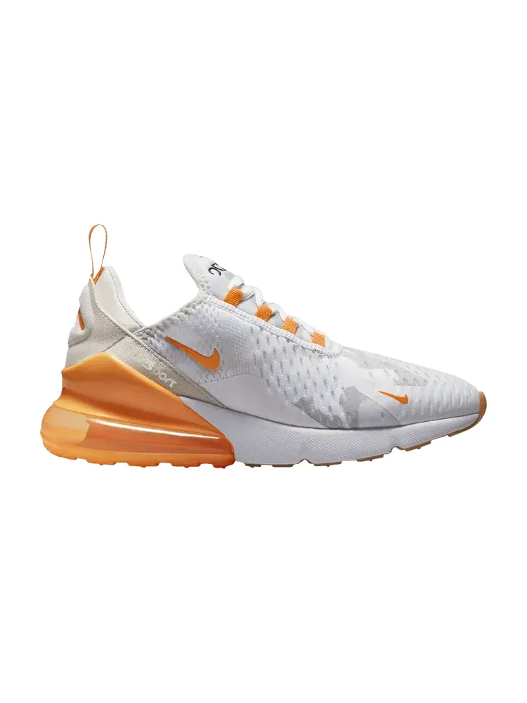 Кроссовки Nike Wmns Air Max 270 SE 'White Vivid Orange Camo' — изображение 1 из 1