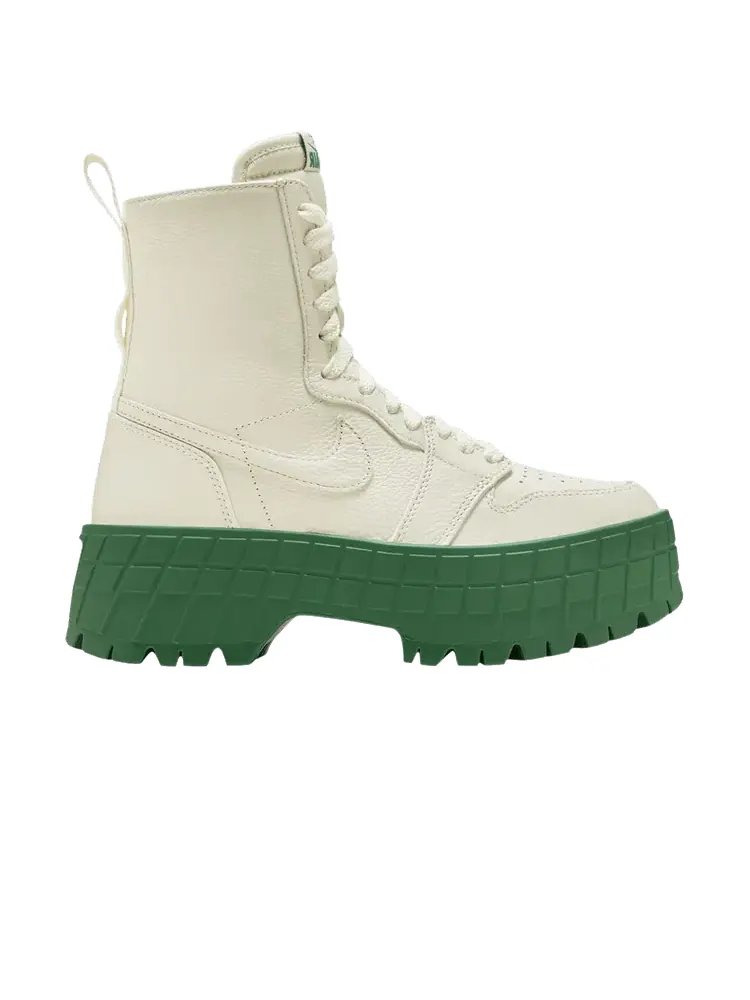 Кроссовки Wmns Air Jordan 1 High Brooklyn 'Coconut Milk Pine Green' — изображение 1 из 1, зеленый