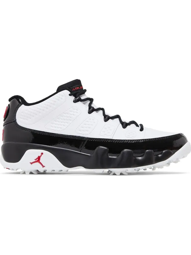 Кроссовки Air Jordan 9 Low Golf 'White Black True Red' — изображение 1 из 4, белый