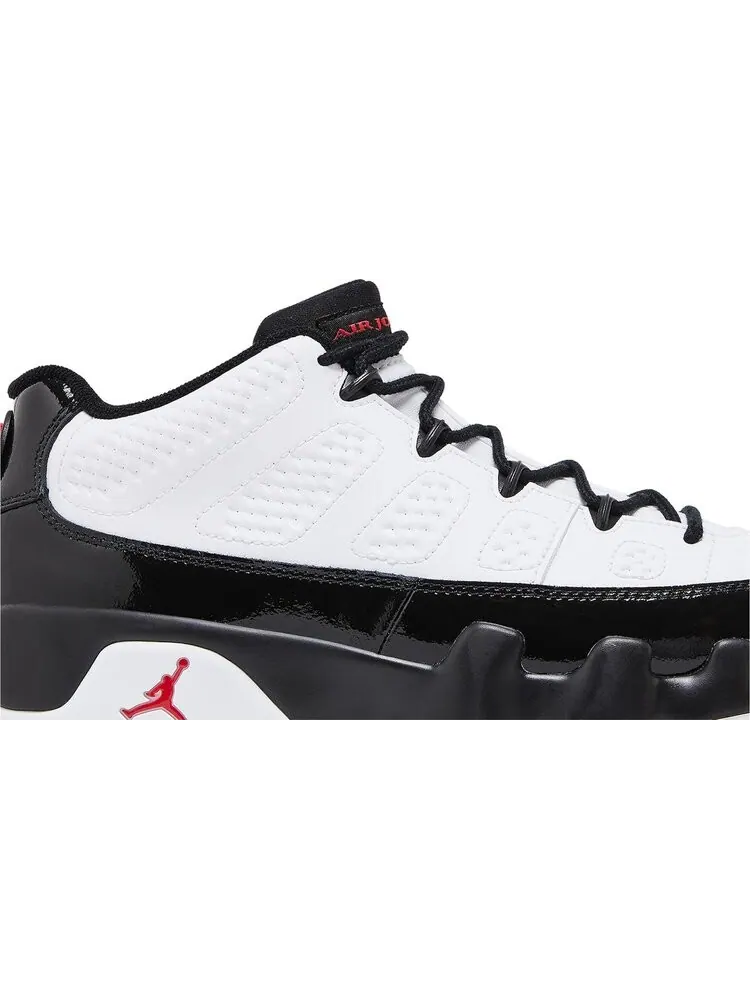 Кроссовки Air Jordan 9 Low Golf 'White Black True Red' — изображение 2 из 4, белый