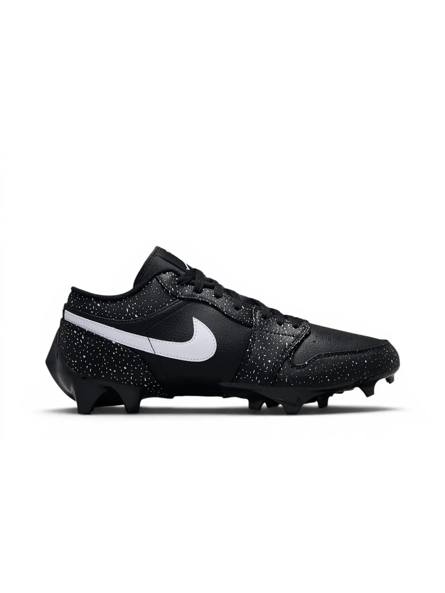 Кроссовки Air Jordan 1 Low TD Cleat — изображение 1 из 1, черный/белый