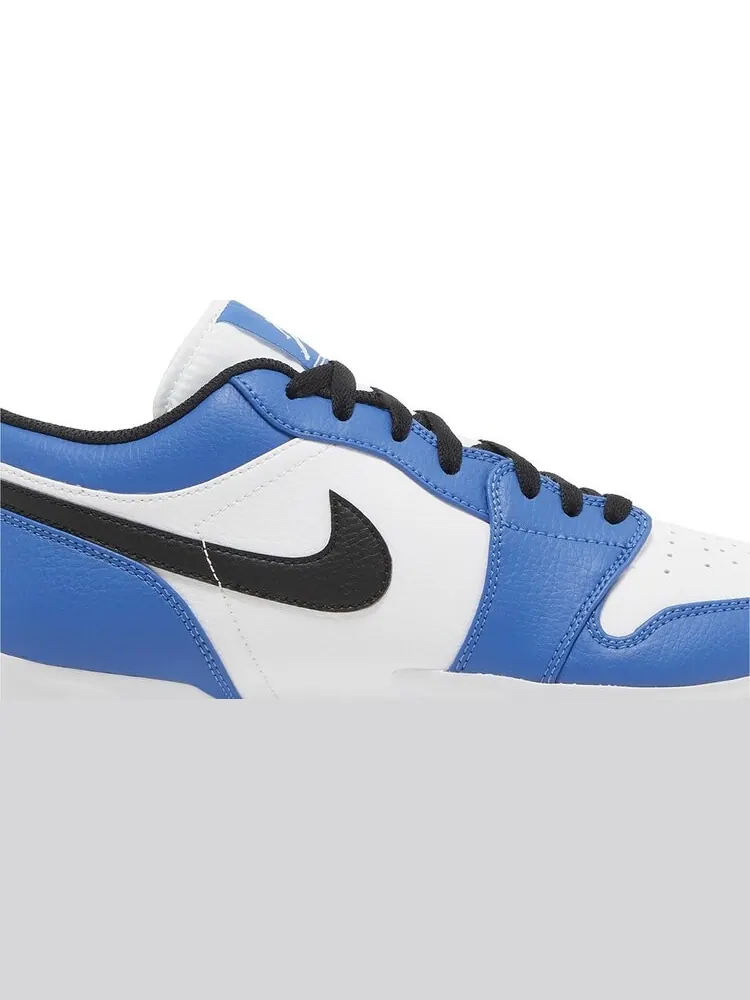Кроссовки Jordan 1 Low TD Cleat 'White Black Royal' — изображение 2 из 4, синий