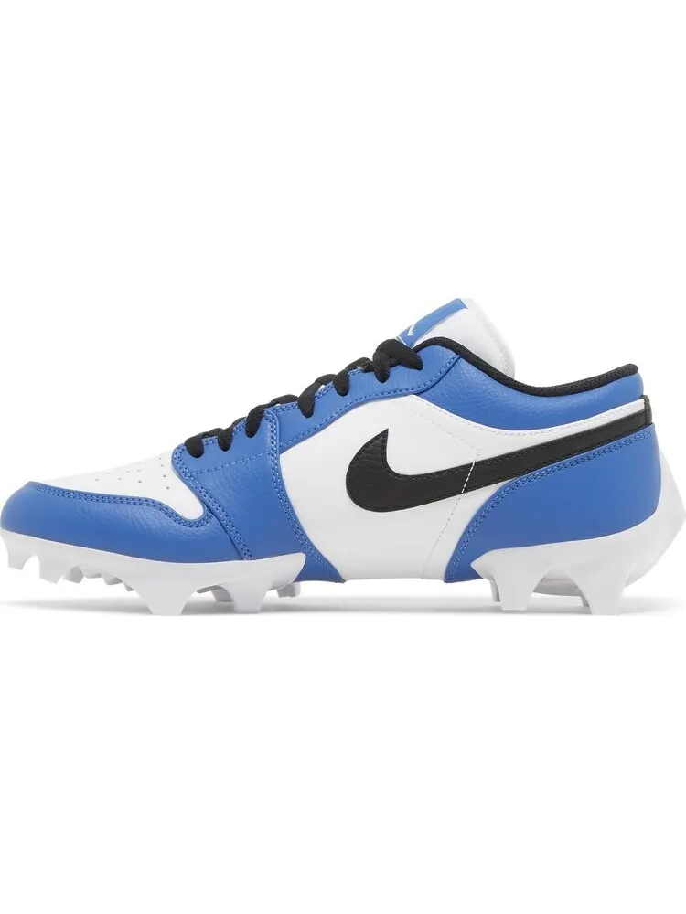Кроссовки Jordan 1 Low TD Cleat 'White Black Royal' — изображение 3 из 4, синий