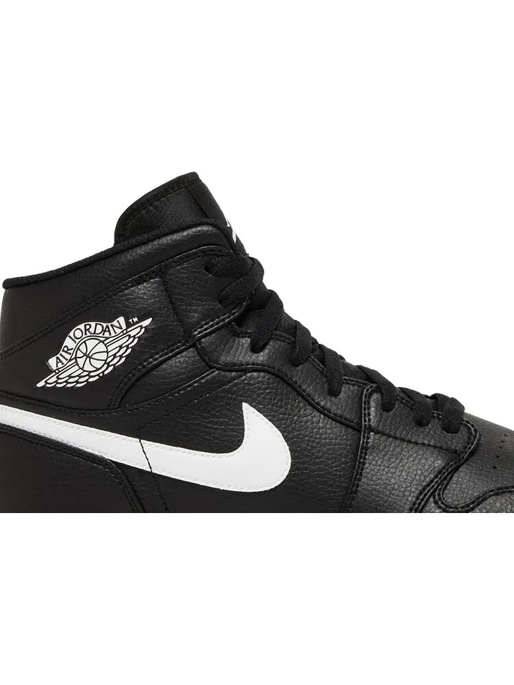 Кроссовки Jordan 1 Mid TD Cleat 'Black' 2023 — изображение 2 из 4, черный
