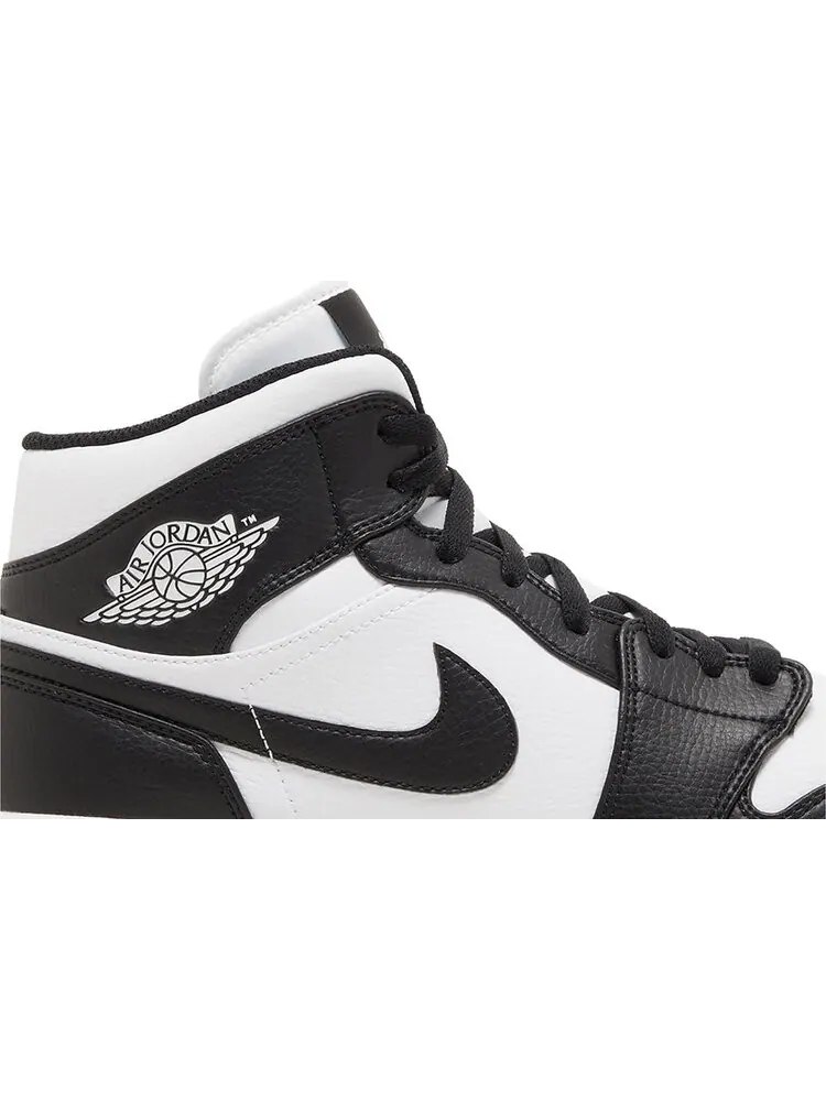 Кроссовки Jordan 1 Mid TD Cleat 'Black White' 2023 — изображение 2 из 4, черный