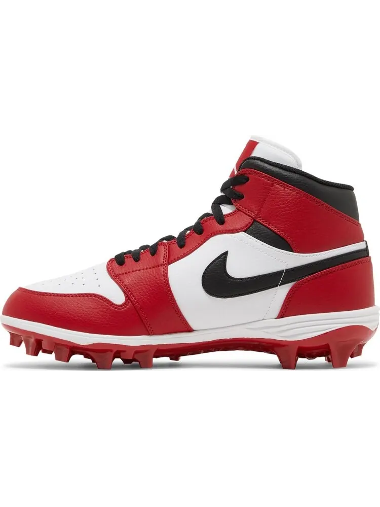 Кроссовки Jordan 1 Mid TD Cleat 'Chicago' 2023 — изображение 3 из 4, красный
