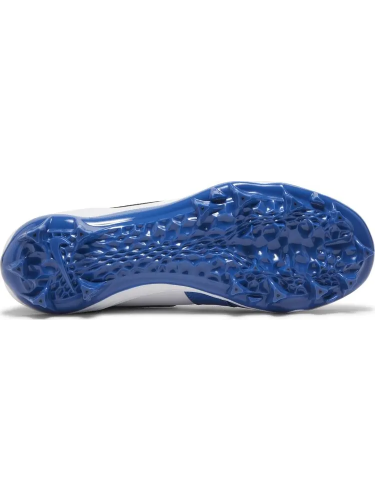 Кроссовки Jordan 1 Mid TD Cleat 'White Black Royal' — изображение 4 из 4, синий