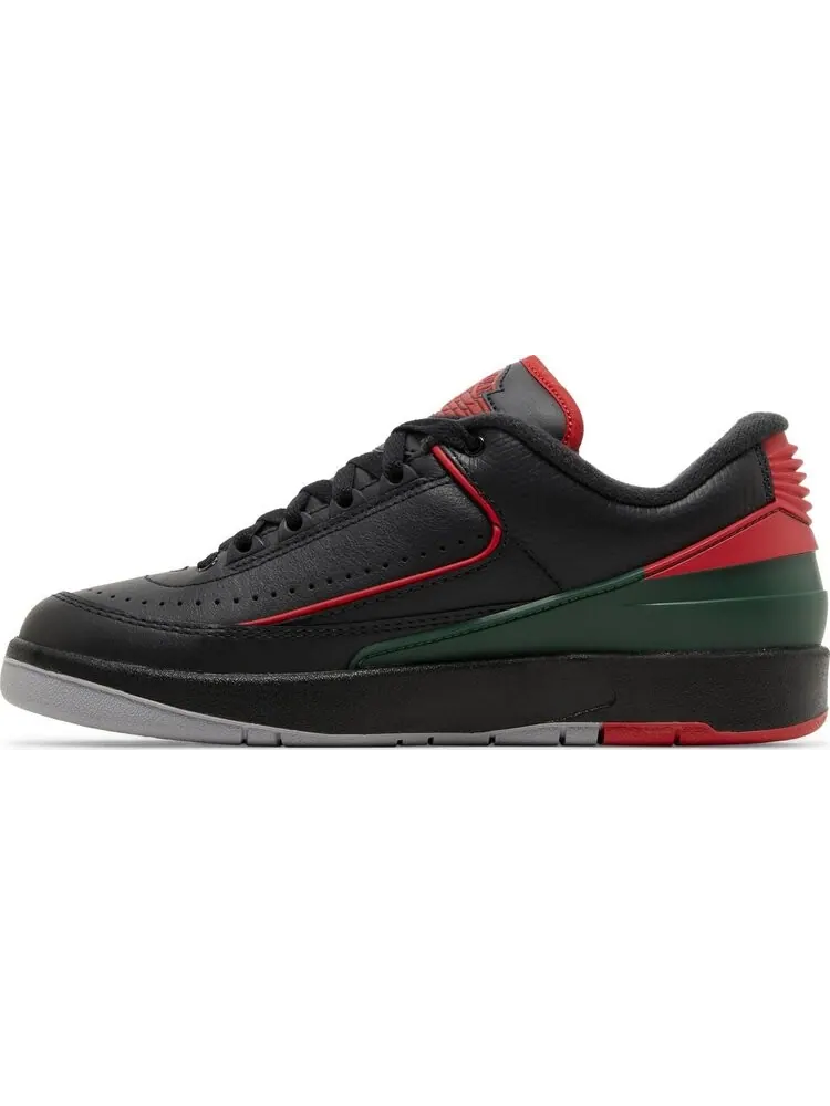 Кроссовки Air Jordan 2 Retro Low GS 'Christmas' — изображение 3 из 4, черный