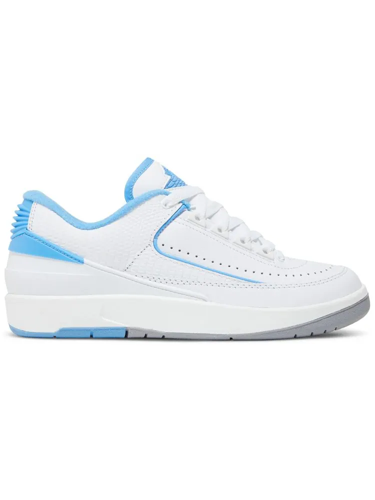 Кроссовки Air Jordan 2 Retro Low GS 'UNC' — изображение 1 из 8, белый