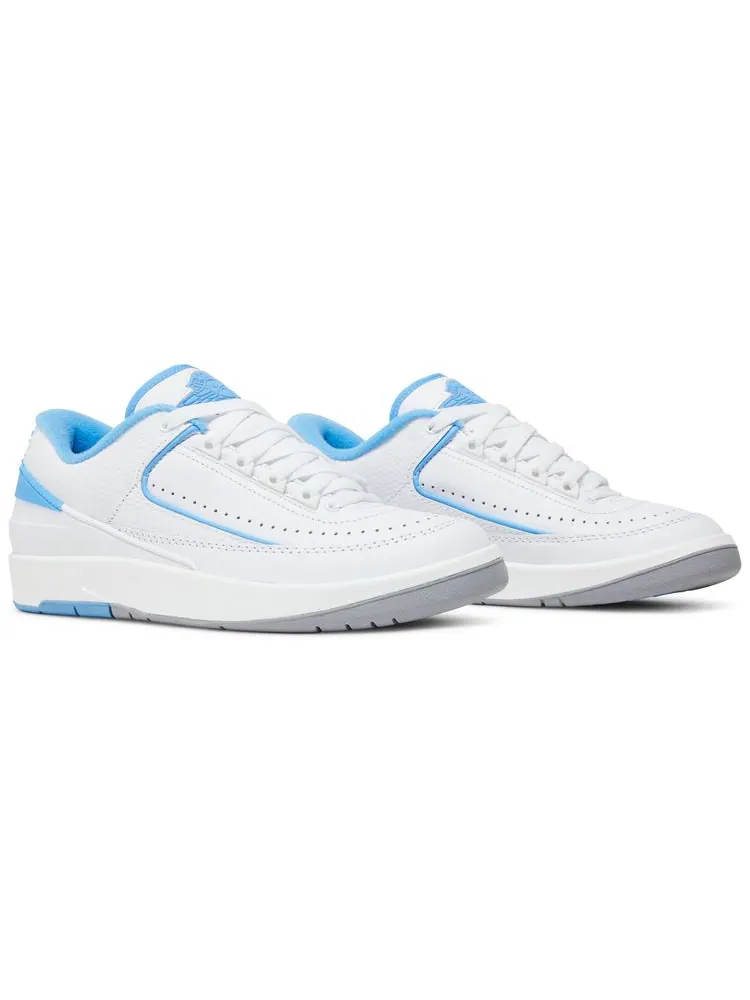 Кроссовки Air Jordan 2 Retro Low GS 'UNC' — изображение 8 из 8, белый
