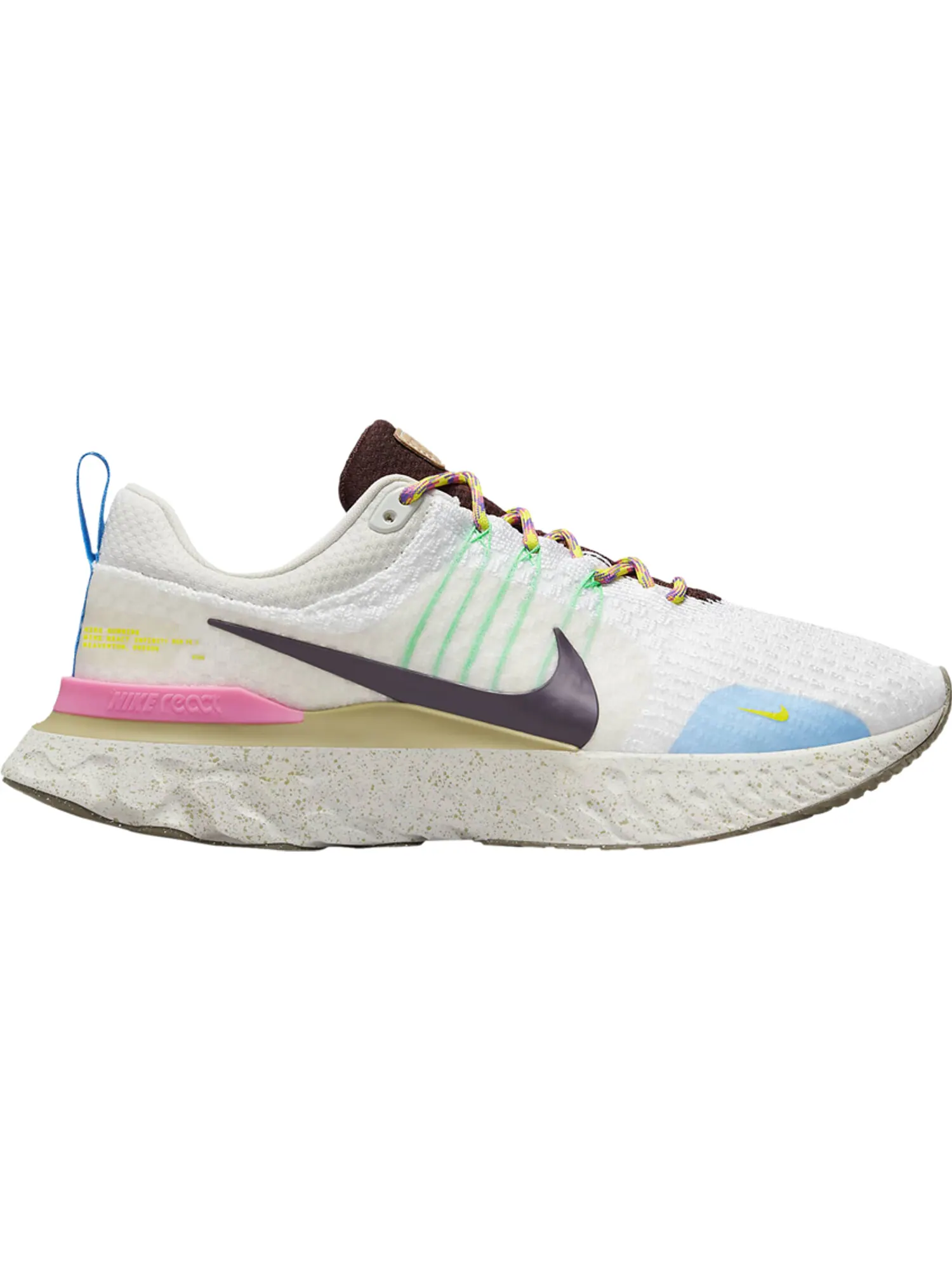Кроссовки Nike React Infinity Run Flyknit 3 — изображение 1 из 1, бежевый