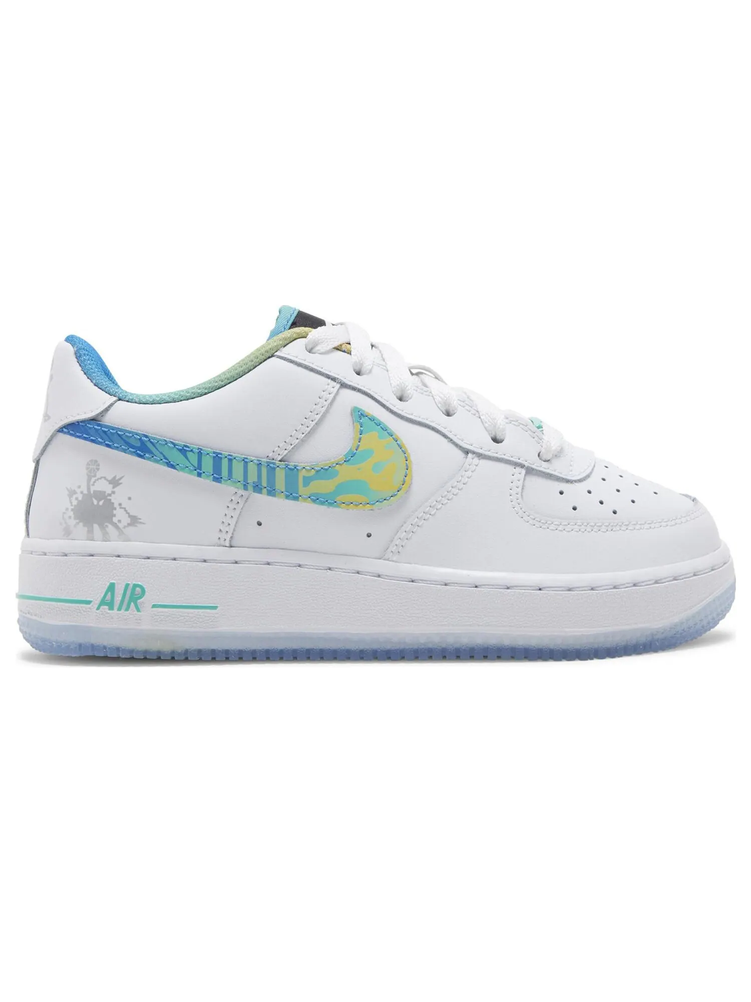 Кроссовки Nike Air Force 1 LV8 GS 'Unlock Your Space' — изображение 1 из 8, белый