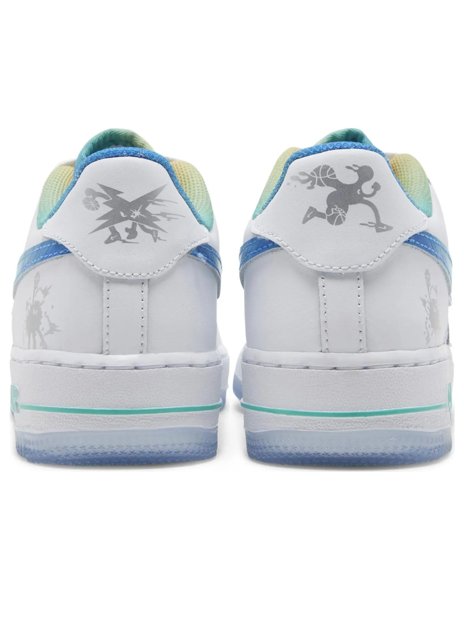 Кроссовки Nike Air Force 1 LV8 GS 'Unlock Your Space' — изображение 6 из 8, белый