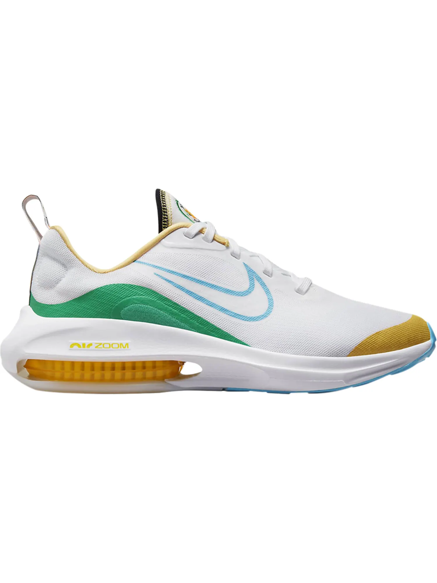 Кроссовки Nike Air Zoom Arcadia 2 GS — изображение 1 из 1, белый-зеленый