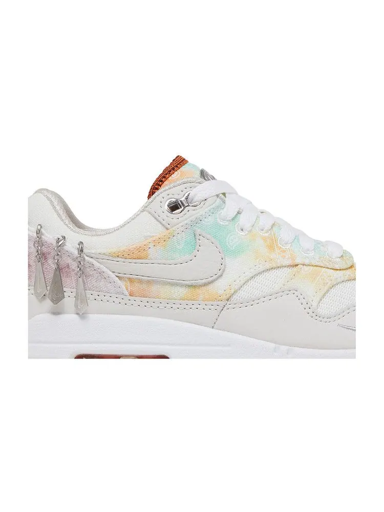 Кроссовки Nike Wmns Air Max 1 '87 'Metal Charms' — изображение 3 из 9, белый/белый