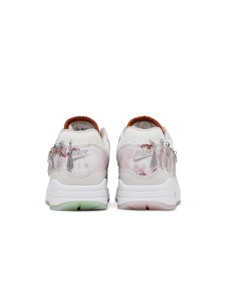 Кроссовки Nike Wmns Air Max 1 '87 'Metal Charms' — изображение 7 из 9, белый/белый