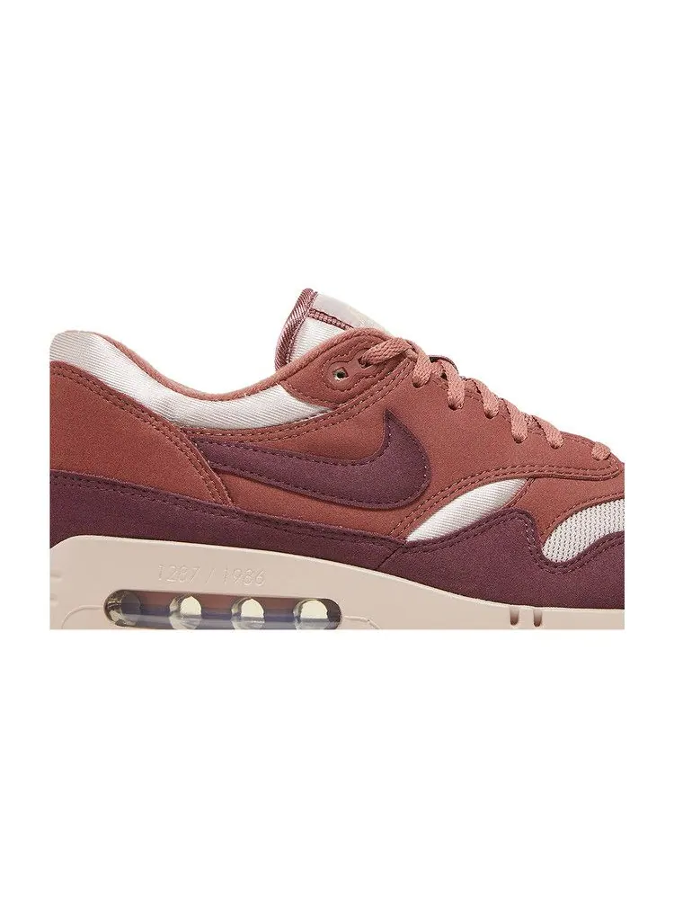 Кроссовки Nike Kids of Immigrants x Air Max 1 '86 OG 'Big Bubble - Smokey Mauve' — изображение 3 из 9, темный красный