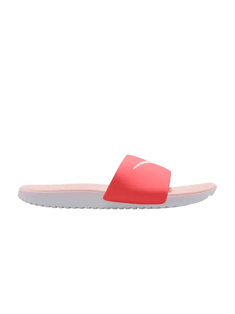 Сандалии Nike Kawa Slide GS 'Magic Ember Echo Pink' — изображение 1 из 1, белый/розовый