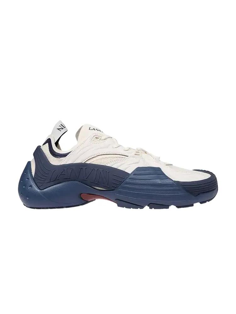 Кроссовки Lanvin Flash-X Sneakers 'White Blue' — изображение 1 из 1, белый