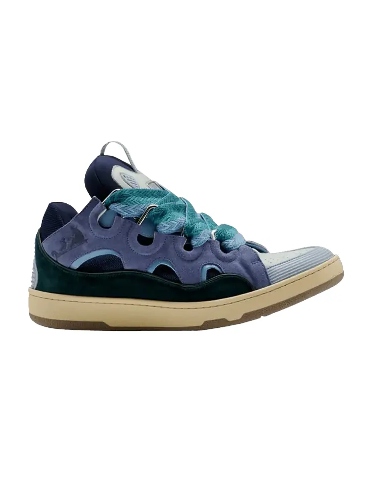 Кроссовки Lanvin Curb Sneakers Blue — изображение 1 из 1, синий