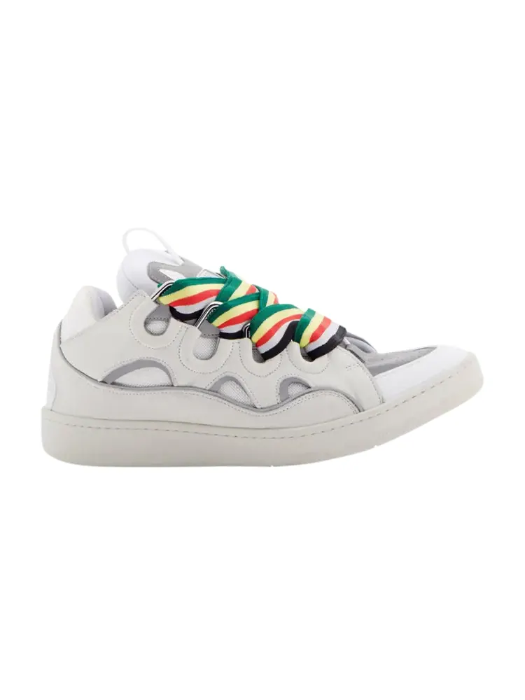 Кроссовки Lanvin Curb Sneakers 'White Multi' — изображение 1 из 1, белый