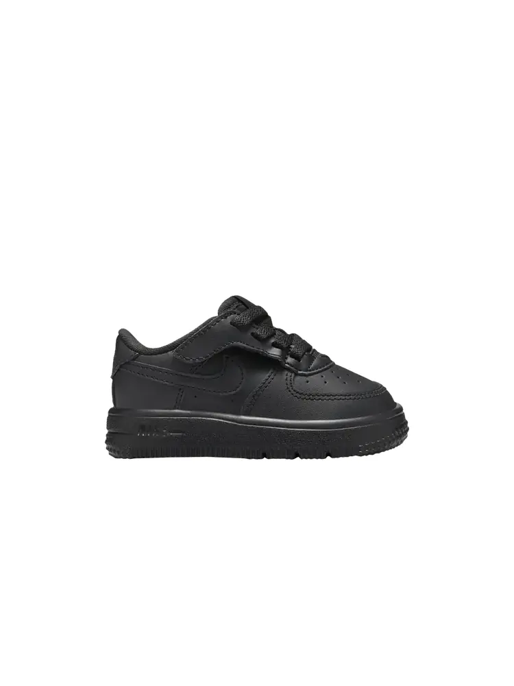 Кроссовки Nike Force 1 Low EasyOn TD 'Triple Black' — изображение 1 из 1, черный/черный/черный