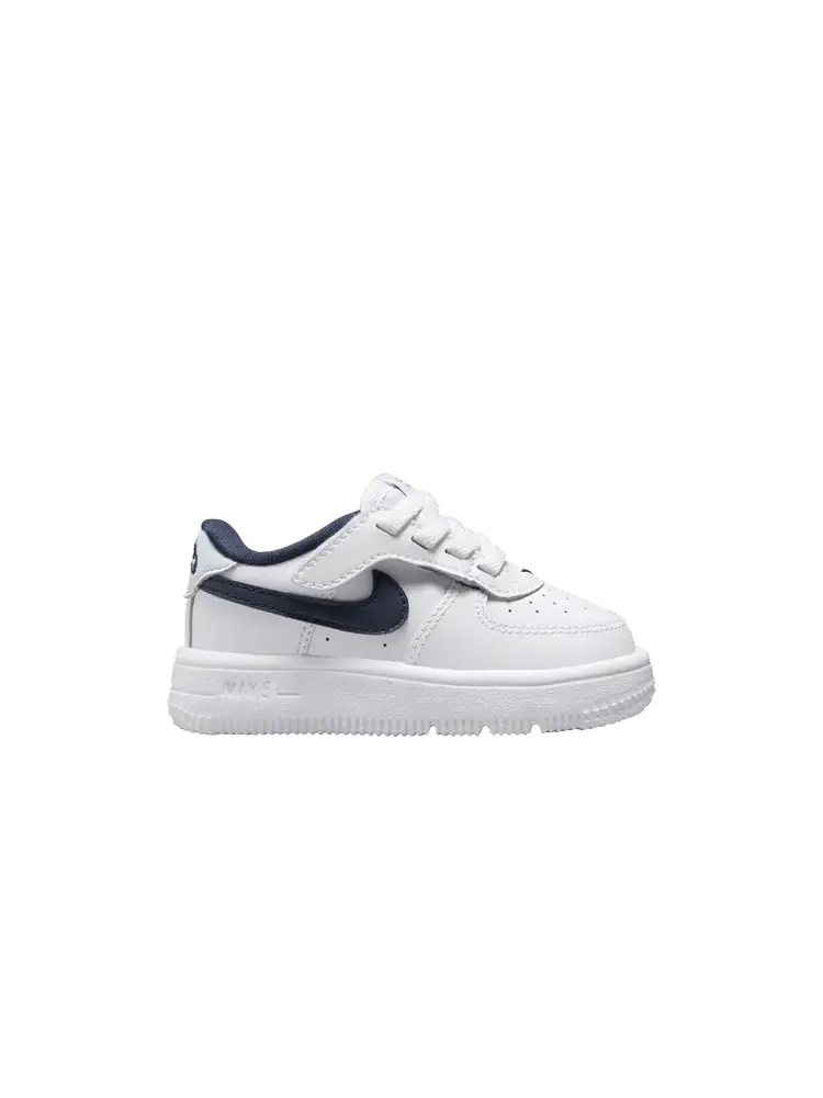 Кроссовки Nike Force 1 Low EasyOn TD White Midnight Navy — изображение 1 из 1, белый темно-синий